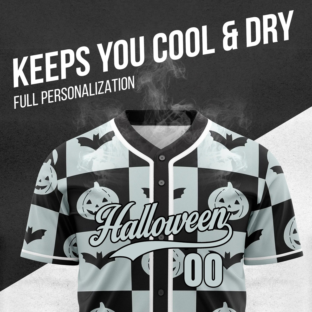 Custom Pumpkincheck Baseball Sports Jersey Personalized Uniform with Name & Number