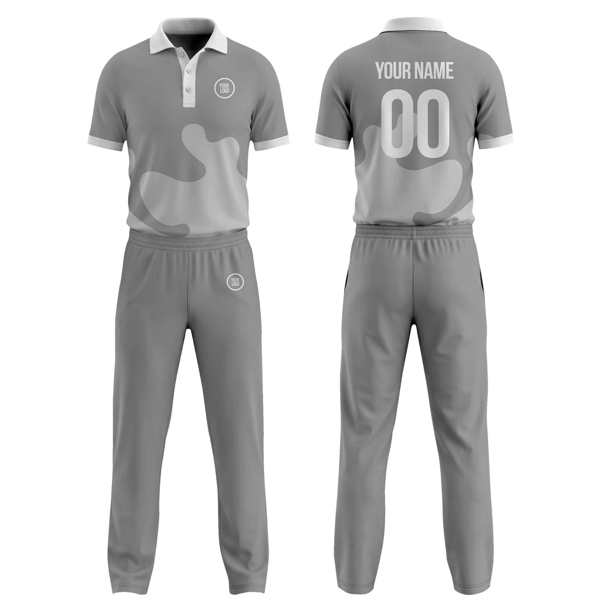 Custom Personalized D5 Side Pattern Cricket Kit with Name, Number & Team Logo