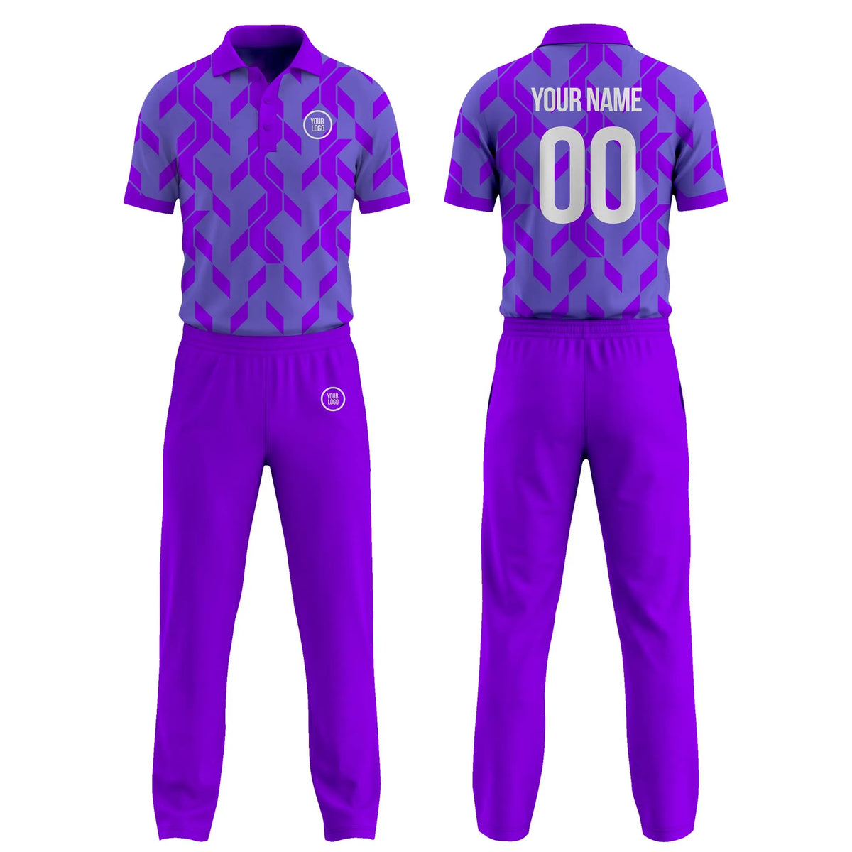 Custom Personalized D1 Color Block Cricket Kit with Name, Number & Team Logo