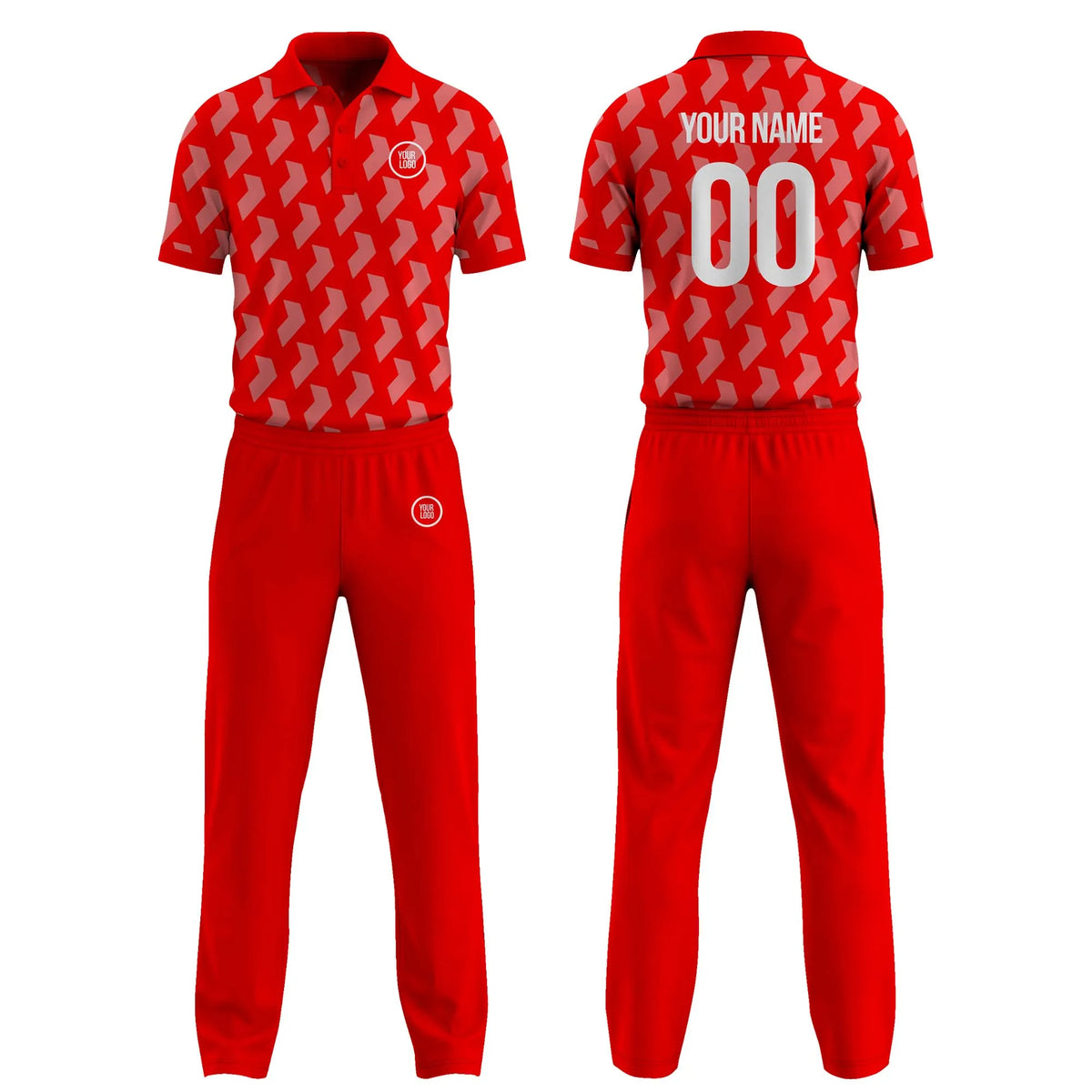 Custom Personalized D3 Color Block Cricket Kit with Name, Number & Team Logo