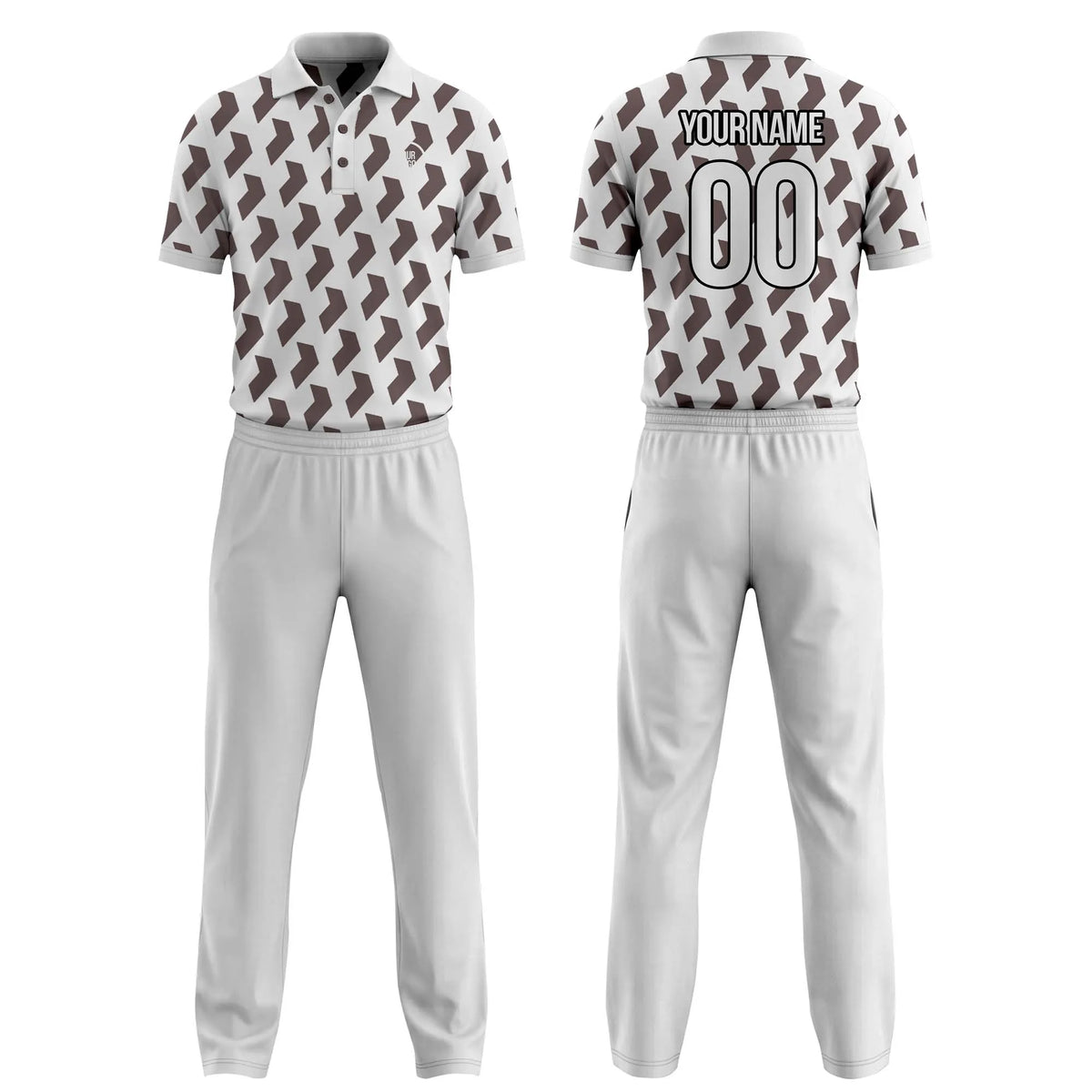 Custom Personalized D3 Color Block Cricket Kit with Name, Number & Team Logo