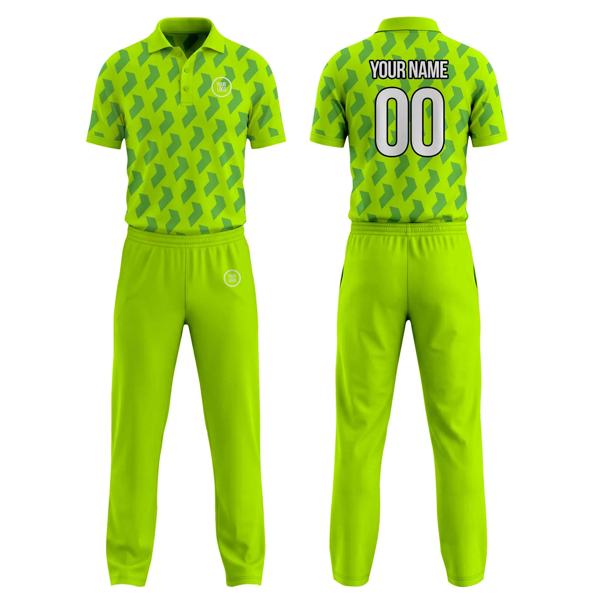 Custom Personalized D3 Color Block Cricket Kit with Name, Number & Team Logo